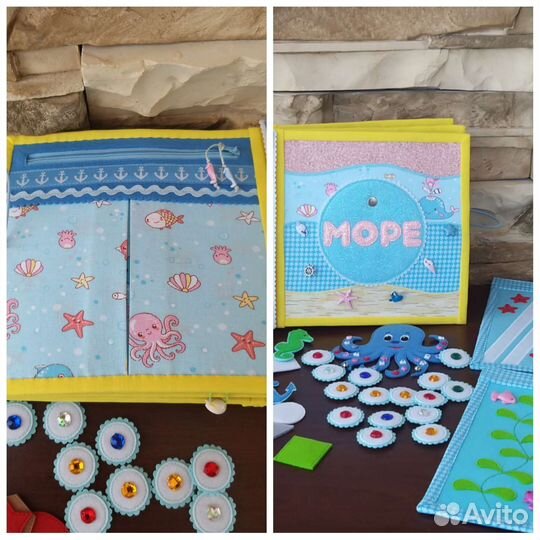 Развивающая книжка новая