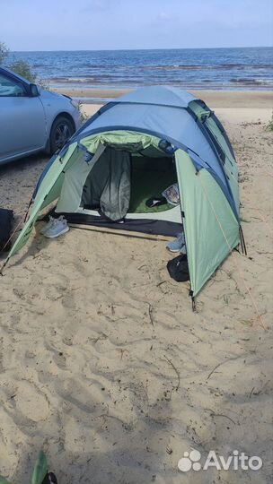 Палатка туристическая 3 местная с тамбуром