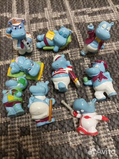 Бегемотики киндеры 90 х