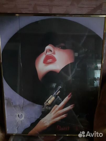 Панно под стеклом шир.40см.высота 50см