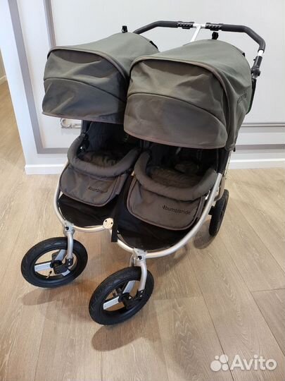 Bumbleride indie twin коляска для погодок/двойни