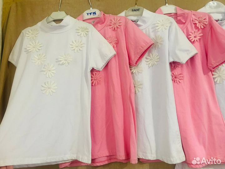 Блузка детская новая Турция хлопок