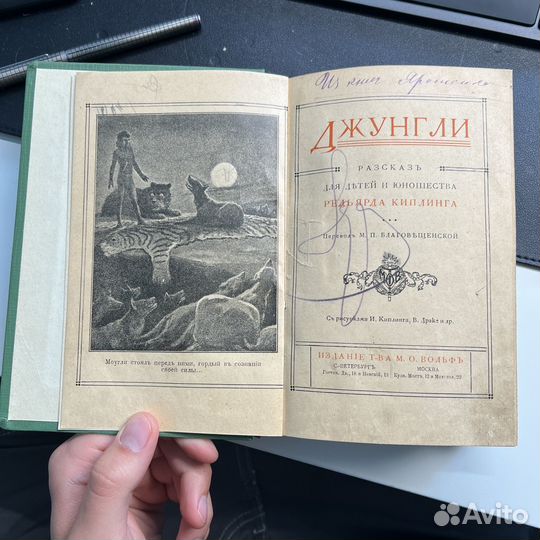 Р. Киплинг Джунгли 1913г