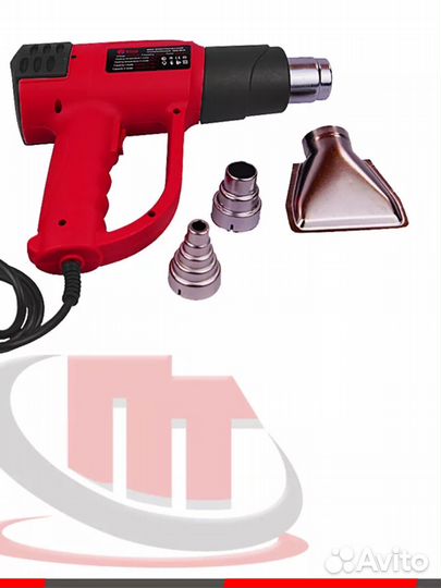 Фен строительный HAG-6618 с дисплеем