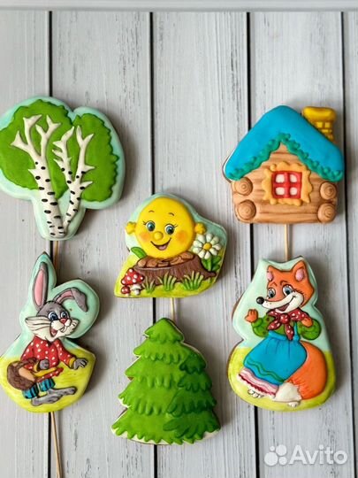 Пряники имбирные, пряничные топперы. Очень вкусные