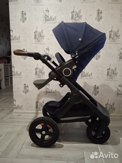 Коляска 3 в 1 stokke trailz