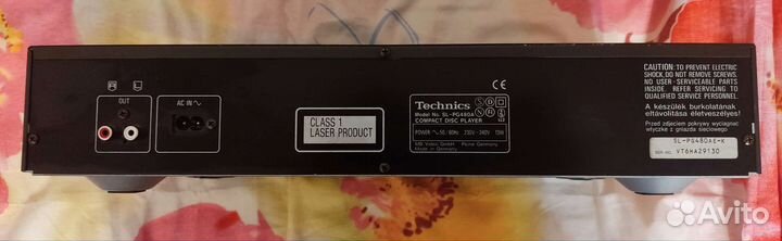 Cd проигрыватель technics