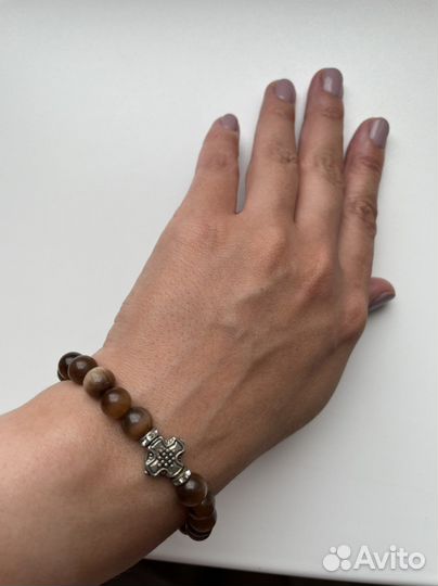 Браслет кошачий глаз