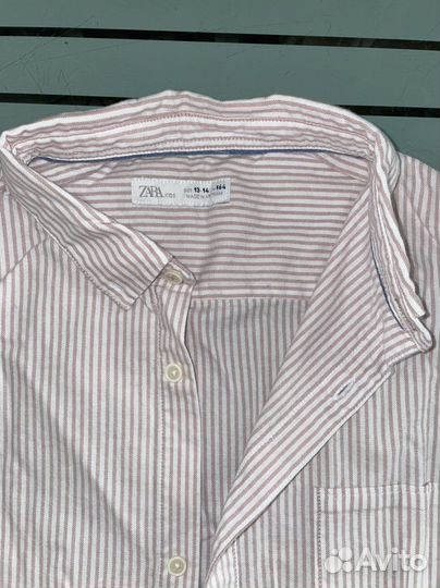 Zara рубашка размер 164 см