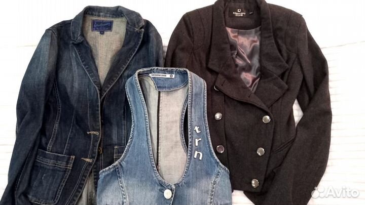 Пакет фирменных вещей 7шт платья и жакеты