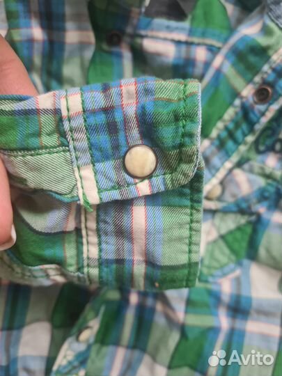 Рубашка H&M 92 для мальчика