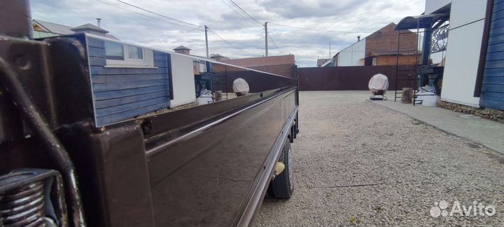 Хром накладки на борта грузовиков