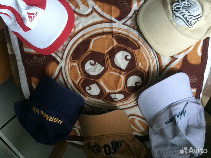 Кепки винтаж (obi мерч, адидас и тд)