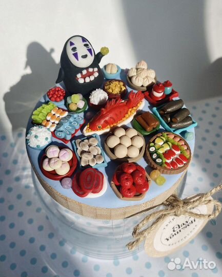 Баночка для хранения с декором 