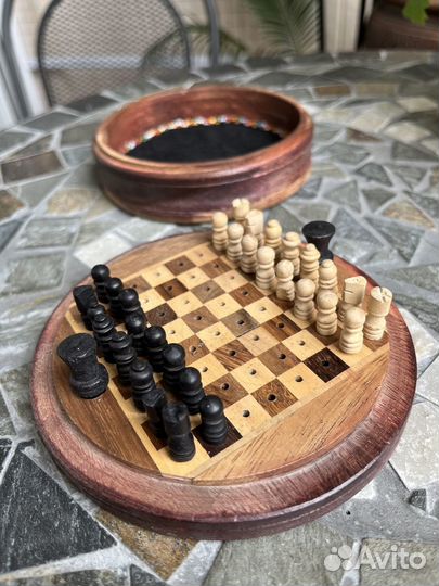 Компактные шахматы из Индии