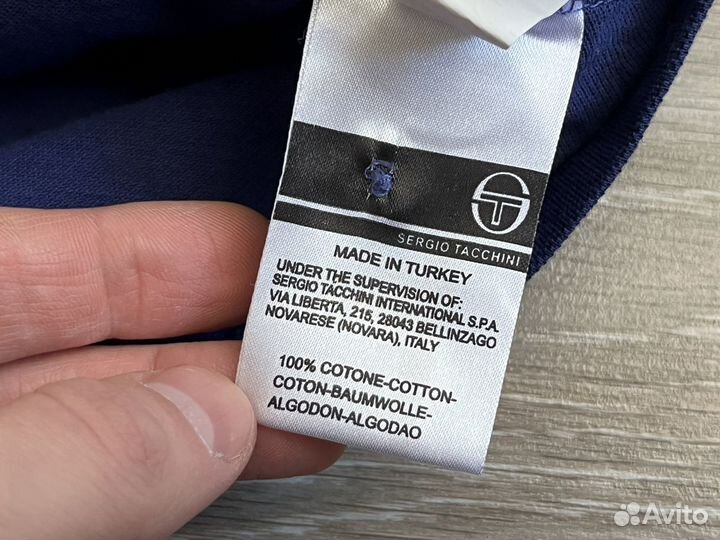 Sergio Tacchini S мужское поло лонгслив