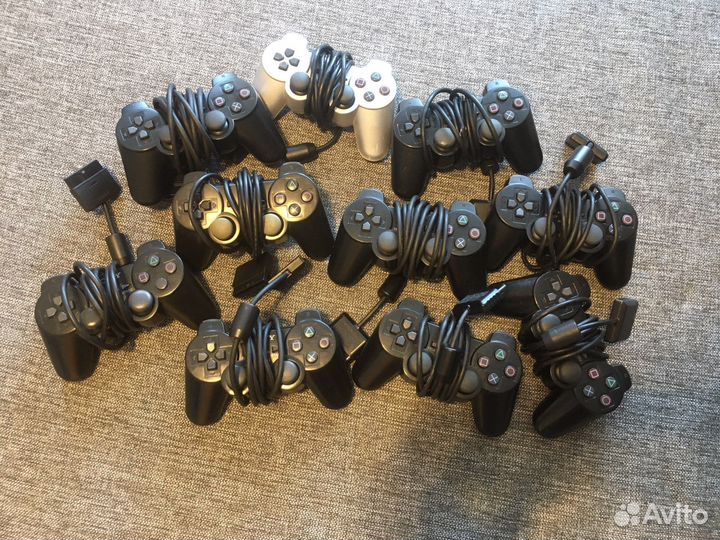 10 джойстиков для sony PS2