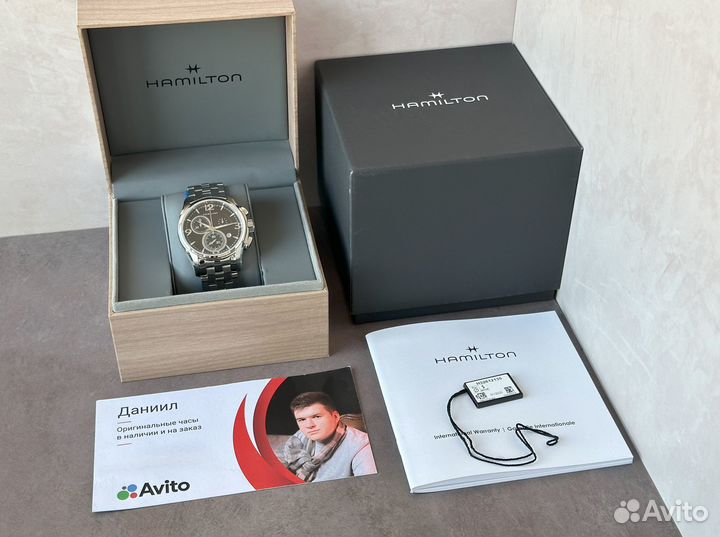 Hamilton Jazzmaster Chrono оригинал