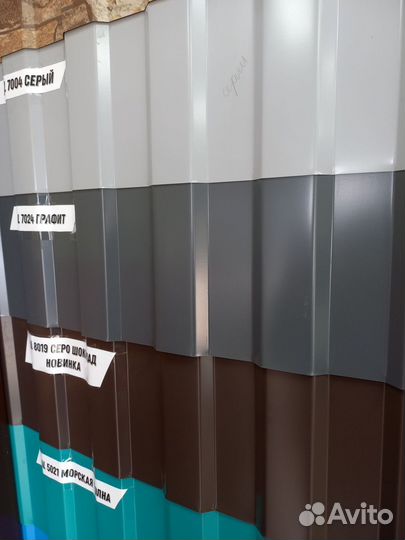 Гараж из профнастила