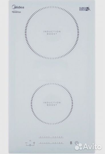 Индукционная панель Midea MIH32730FW белая
