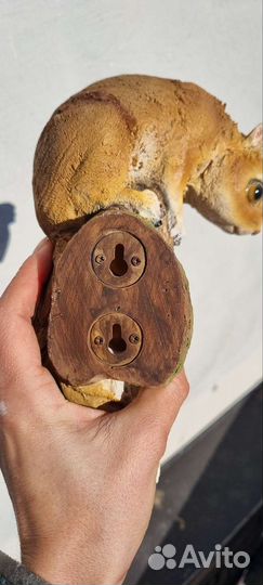 Садовая навесная фигура белка