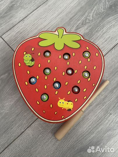 Магнитная рыбалка червячки