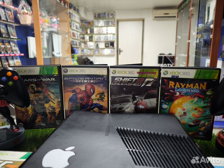 Xbox 360S-250GB Прошит LT 3.0/20 Дисков-2 Джоя