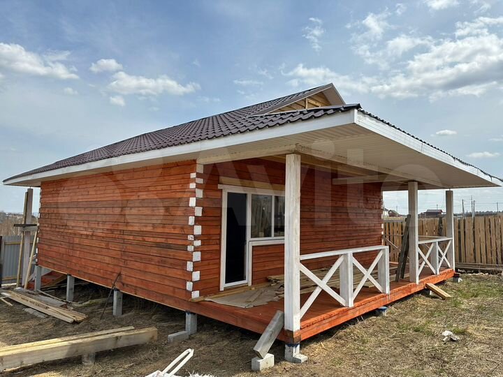 Дом 100 м² на участке 5 сот.