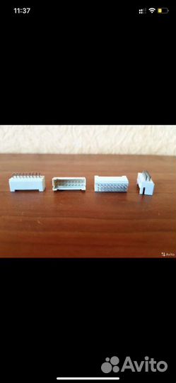 Разем 6 pin и 18pin угловой для питания хешплат