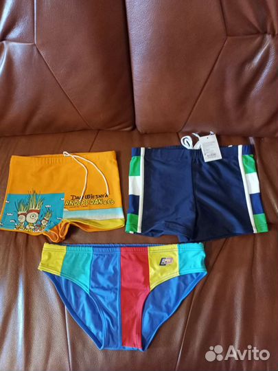 Шорты и плавки разные