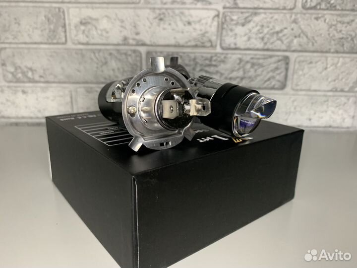 Светодиодные лампы с мини линзой H4