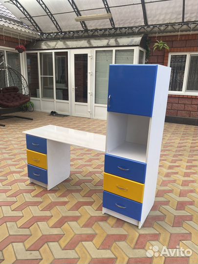 Детская мебель б/у горка компьютерный стол