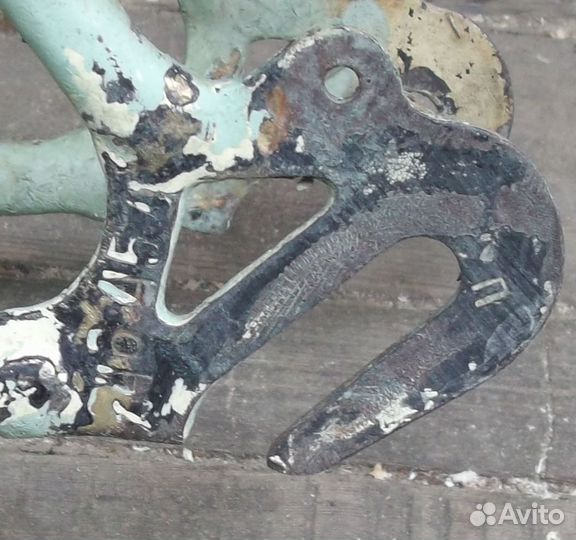 Велосипед вп-1 (1951 год), рама и вилка