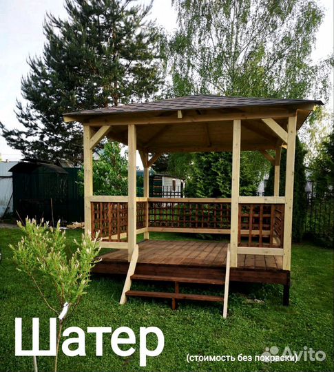 Беседка на дачу