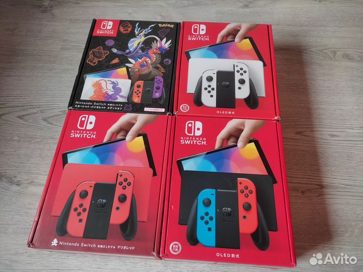 Новые Switch Oled Прошит Чип