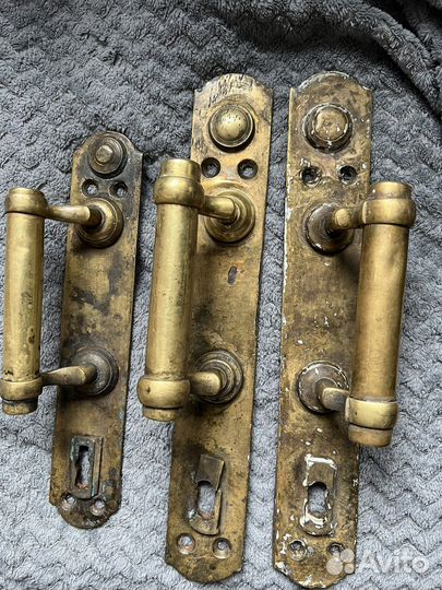 Ручки дверные мебельные старинные СССР