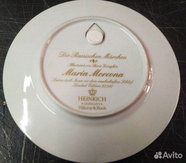 Фарфор тарелки сказки Villeroy Boch Heinrich