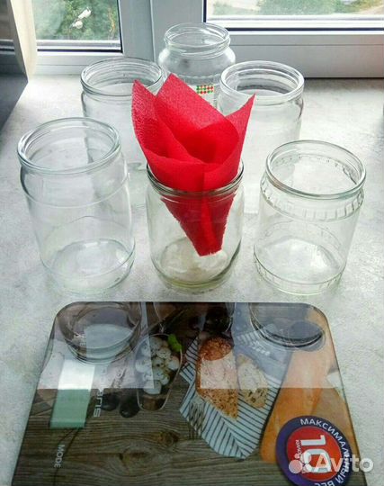 Банки 3 л, 700г, 600г, 500г