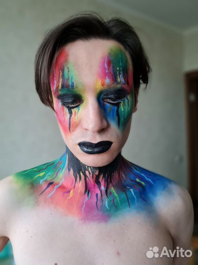 Грим на хэллоуин