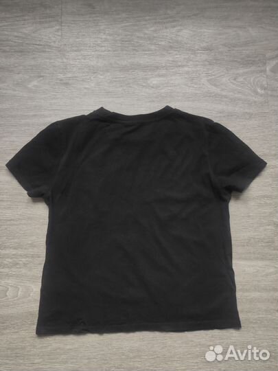 Футболка crop-top H&M S