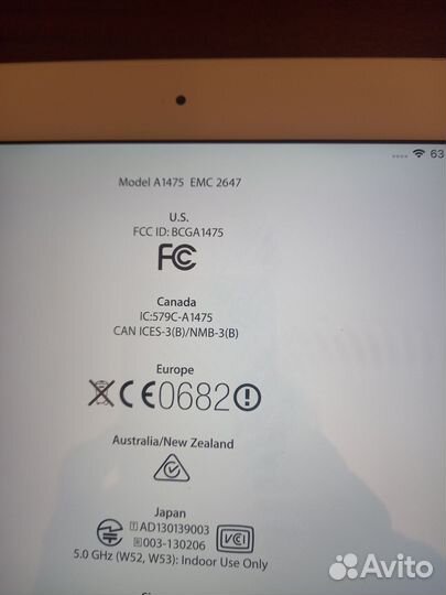 Планшет apple iPad