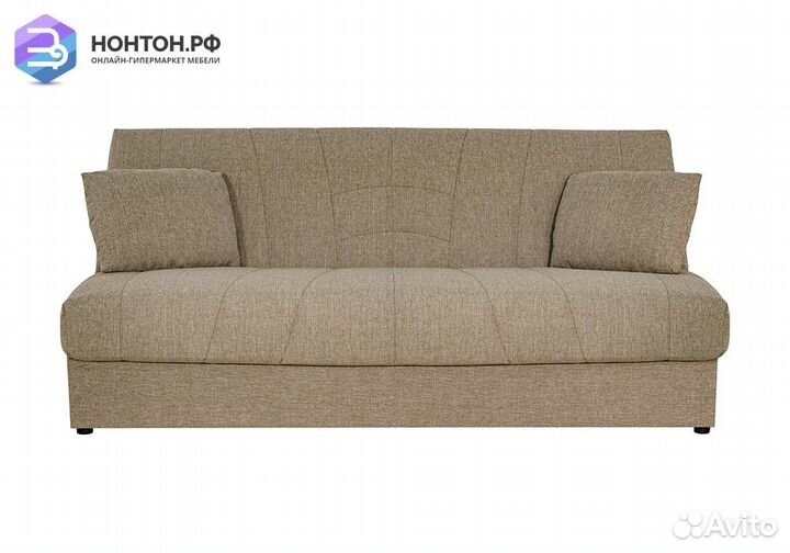 Диван книжка Ручеек темно-бежевый