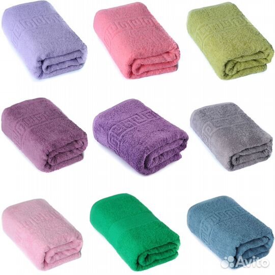 Полотенца махровые оптом 40х70, 50х90, 70х140см
