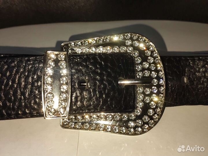 Ремень y2k opium натуральная кожа b b simon