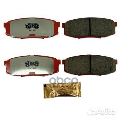 Колодки торм 0446660160 PN1542S NiBK
