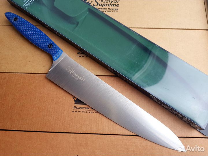 Нож кухонный Kizlyar Supreme Alexander L PRO M390