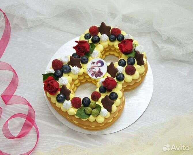 Медовый торт, торт цифра