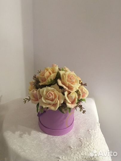 Букет из мыла