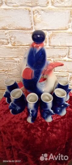 Бронь, Штоф СССР фарфор