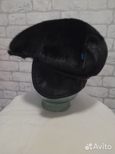 Меховая мужская кепка